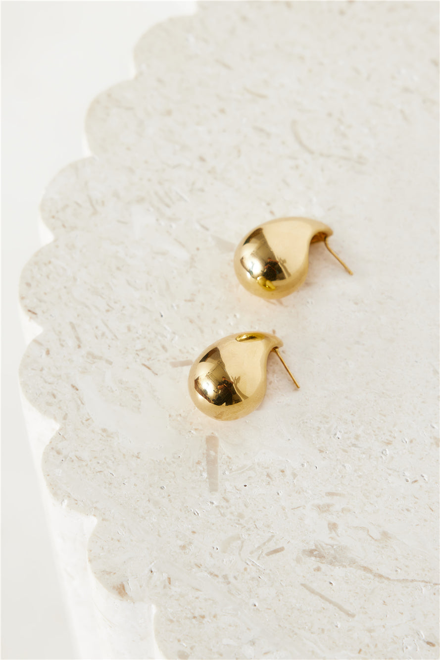 Brincos Datas At Night Banhados a Ouro 18k Ouro