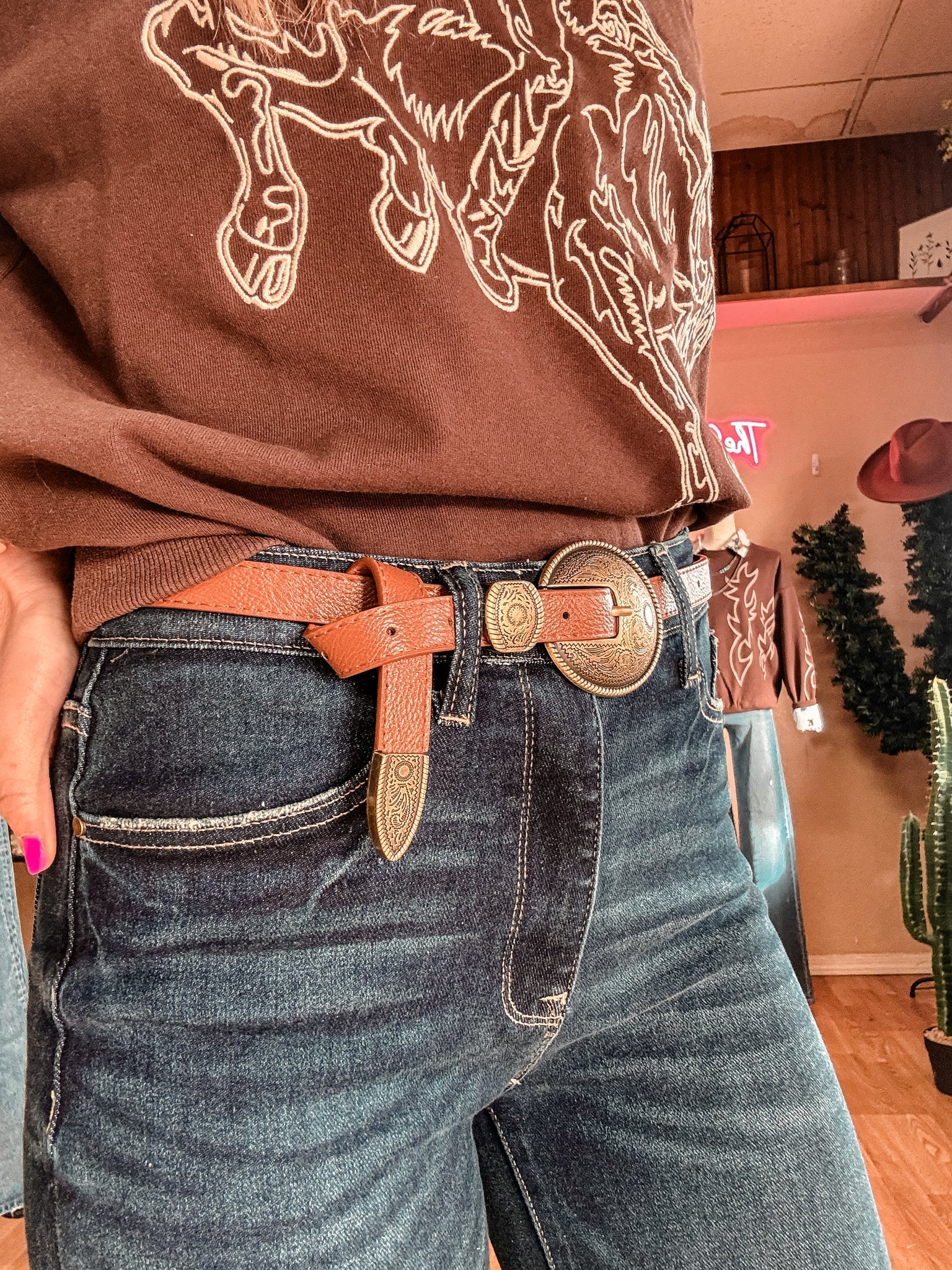 The Burleson Vintage Belt