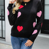 Sweetheart Cozy Knit Pullover Sweater