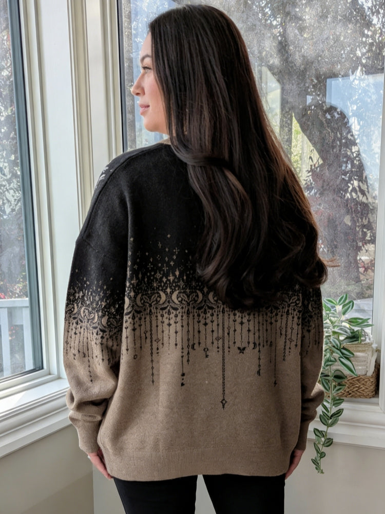 Celestial Dragon Knit Sweater
