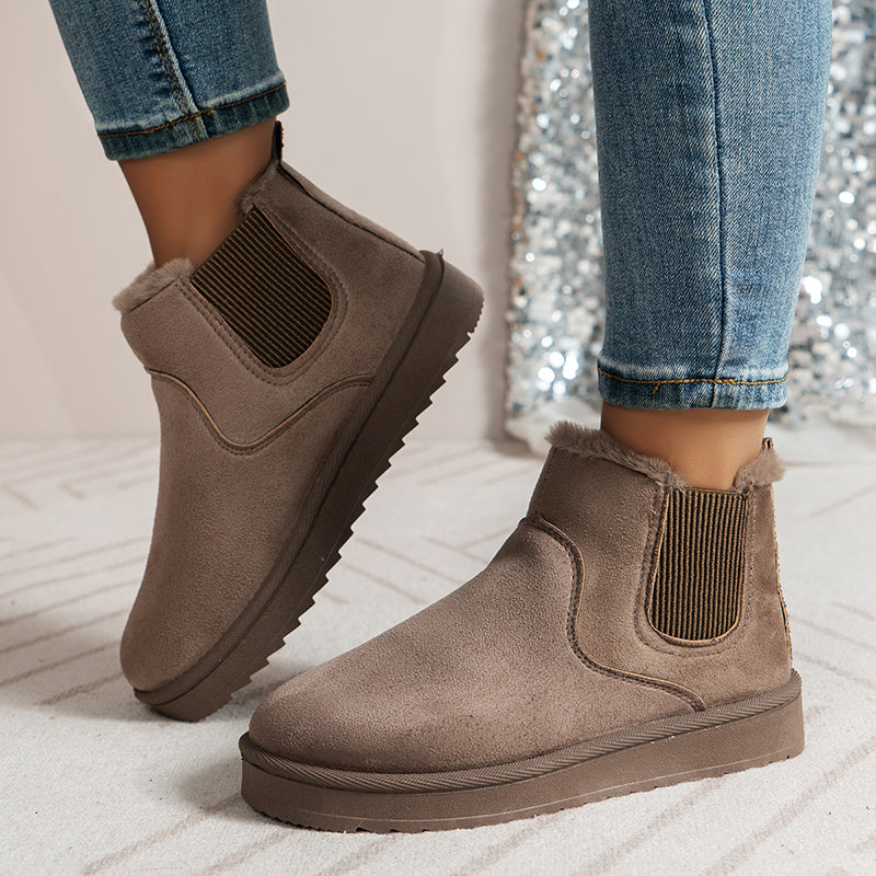 CozyLift™ Platform Boots – Supportive Warmth for Sensitive Feet