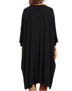 Women's Casual Printed Short Sleeves With Pockets Loose and Comfortable Home Wear