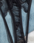 Women's Sexy Lace Mesh Hollow Underwear Set