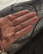 Sexy Lace Mesh See-Through Suspender Nightdress