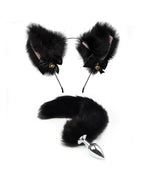 Sexy Bell Collar Tail Jewelry Maid Costume Headdress Neck Accessory Props Set