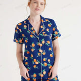 Casual Floral Print Loungewear Shirt & Shorts Cardigan Set