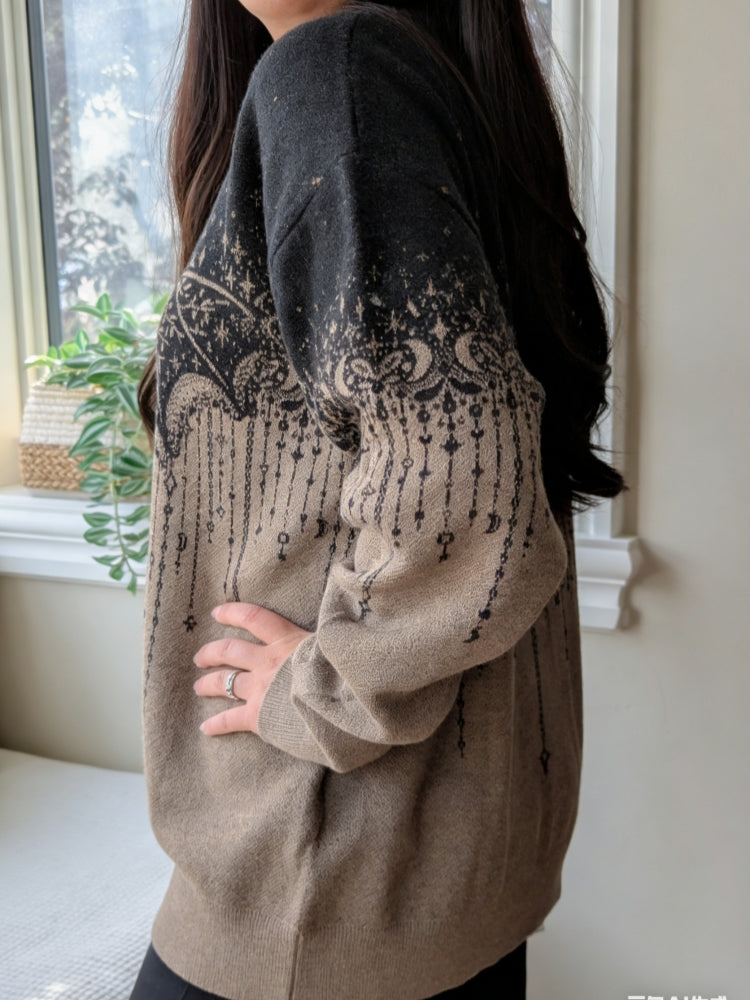 Celestial Dragon Knit Sweater
