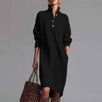 KnitFlow Midi Sweater Dress