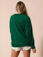 Sequin Gingerbread Man Christmas Top