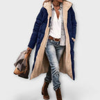 Kora - Comfortable coat with fur