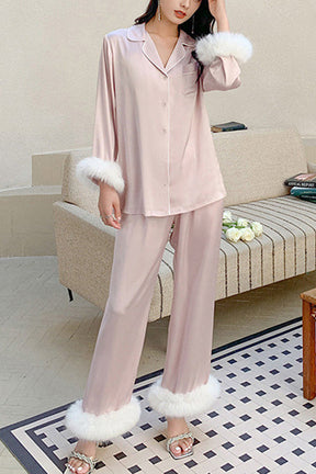 Danica Pajama Set-Baby Pink