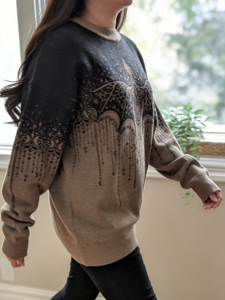Celestial Dragon Knit Sweater