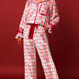Lightweight Winter Christmas Pajama Set