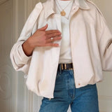 Oversized Batwing Wool Jacket