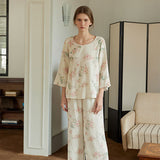 Eco-Friendly  Fiber Printed Pajama Set