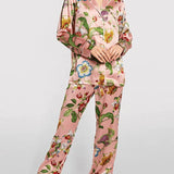 Secret Garden Print Pajama Set