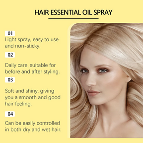 Hoegoa 80ml Conditioning Oil Spray Scalp & Hair Strengthener Leave-In Conditioner Comforting Shampoo Cleanser