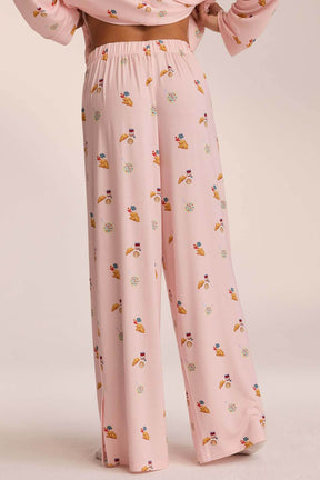 Food Print Pajama Set