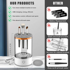 Automatic Makeup Brush Cleaner | SpinGlow™