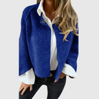 Elise | Short coat with elegant flared sleeves