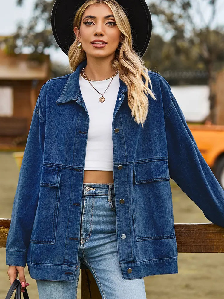 Vintage Oversized Denim Jacket