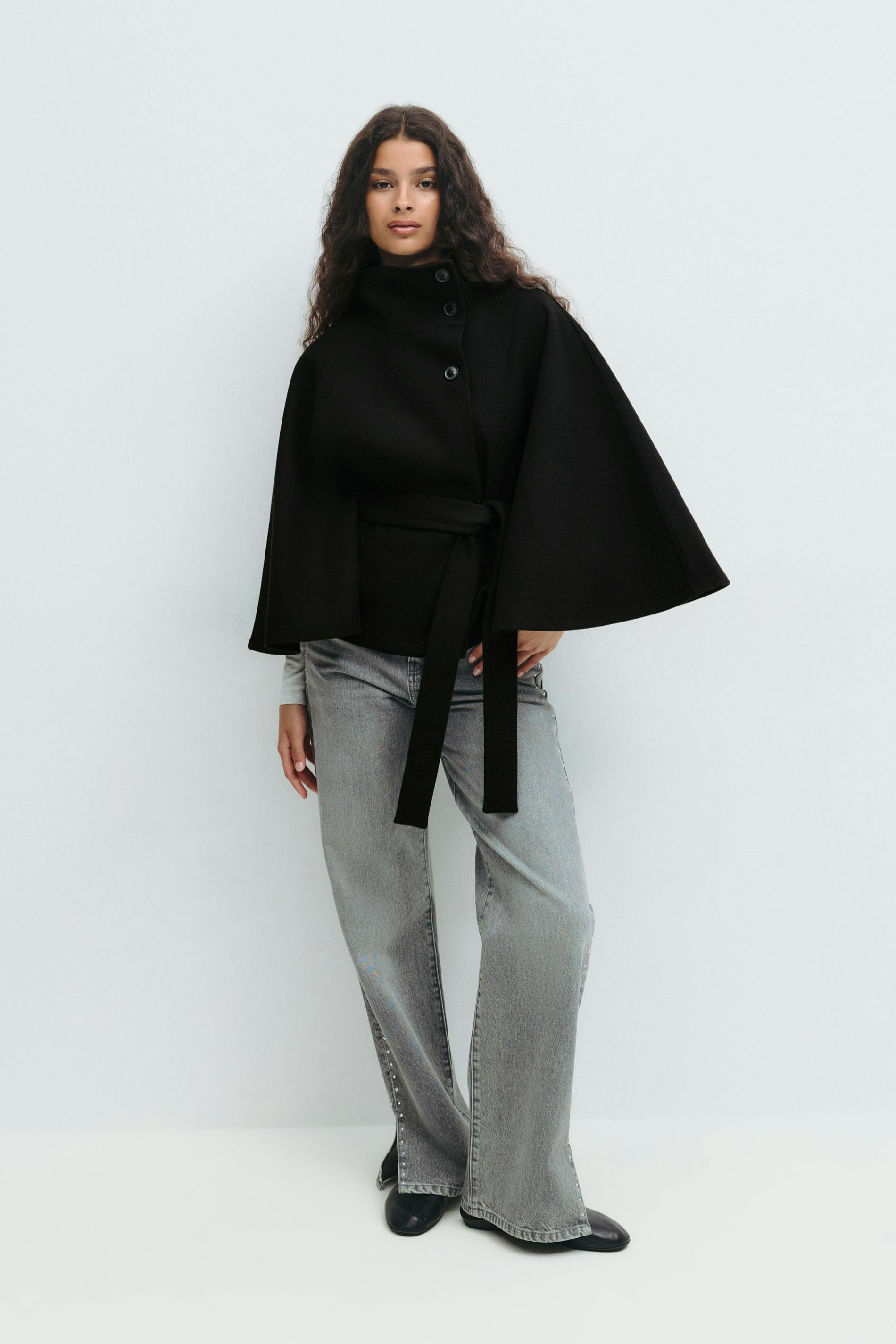 DressCode | Belt Cape Jacket