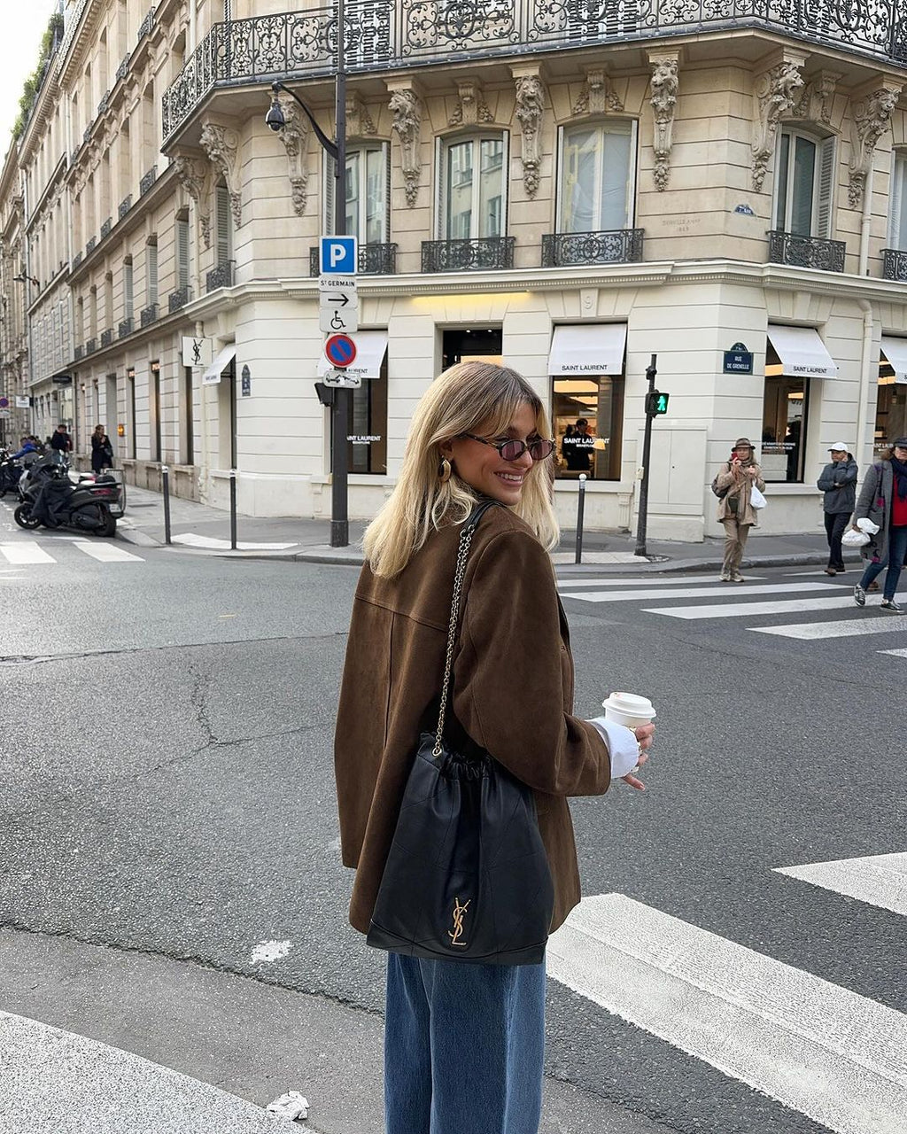 Rozalina Suede Blazer
