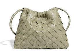 Woven Whisper™ Pouch Bag – Minimalist Elegance with Modern Versatility