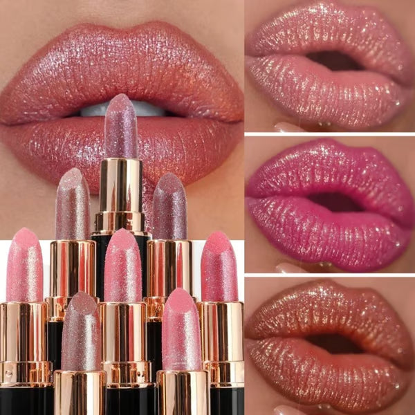 Diamond Lip Gloss  | Waterproof Glitter Lipstick