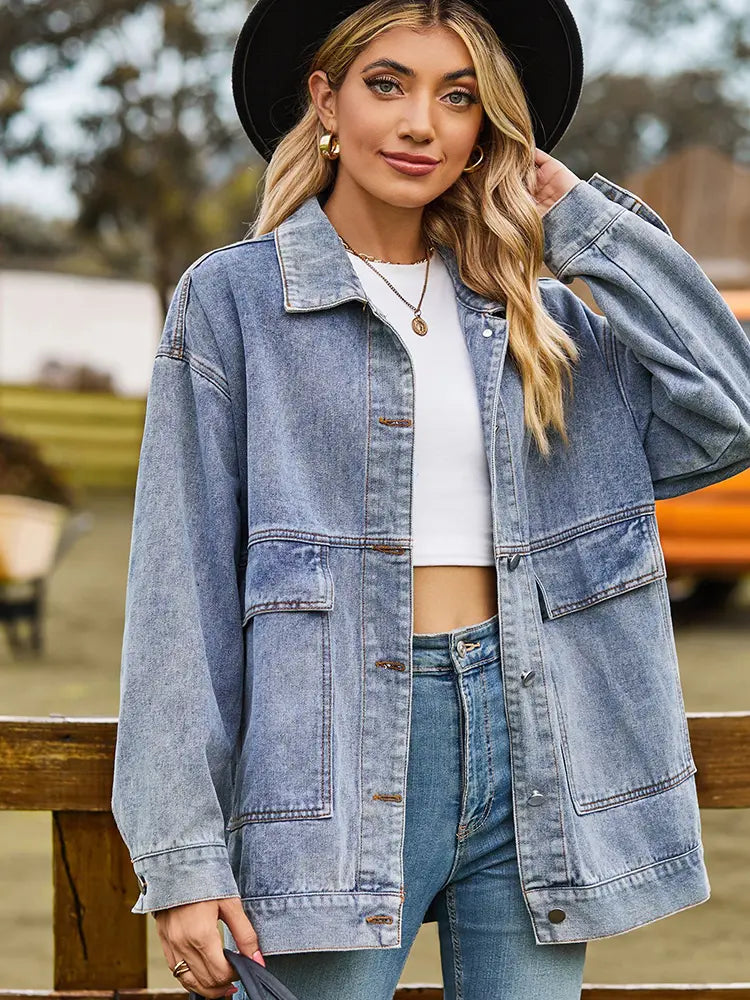 Vintage Oversized Denim Jacket