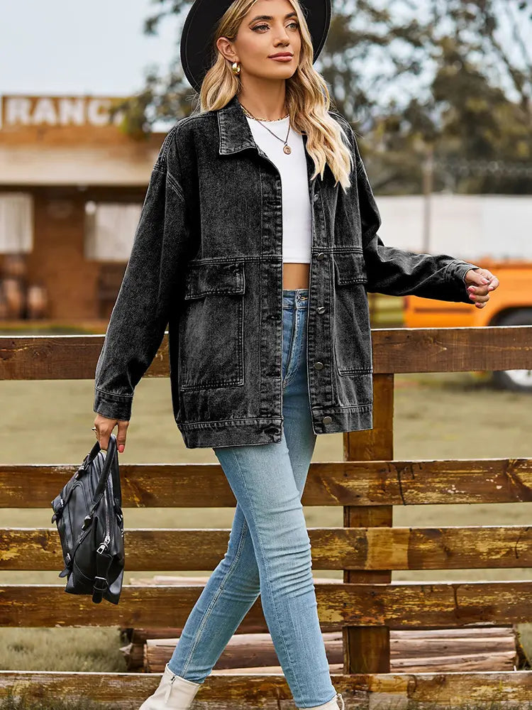 Vintage Oversized Denim Jacket
