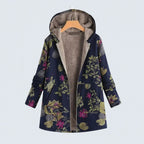 Sofia | Floral Fleece Jacket