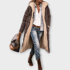 Kora - Comfortable coat with fur