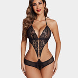 Deep V Lace One Piece Teddy