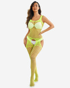 Fishnet Stockings Jumpsuit