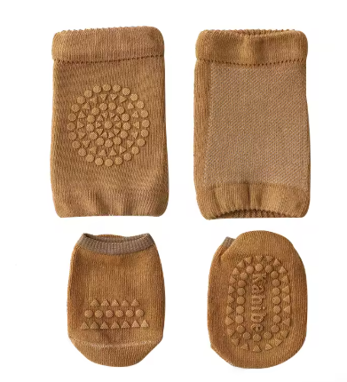 Baby Knee Pads & Anti-Slip Socks | Protection for First Steps