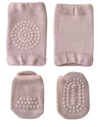 Baby Knee Pads & Anti-Slip Socks | Protection for First Steps