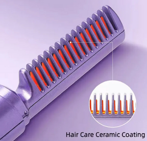 Mini Hair Straightener Comb – Style anytime, anywherev