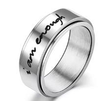 Sun, Moon & Stars Anxiety Relief Spinner Ring for Couples