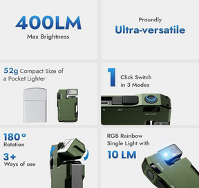 G5 EDC light 400 lumens - Anytime Anywhere Powerful lighting
