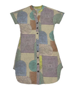 Arlette™ Boho Button Dress
