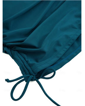 Mitch™ V-Neck Tankini – Sculpted Elegance with Lightness