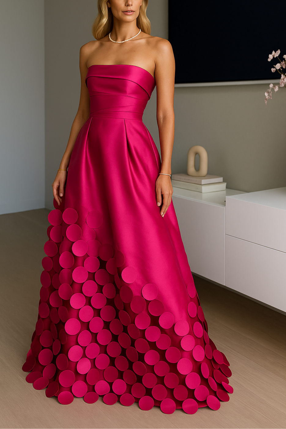 Coraline - Long Sheath Circle Dress