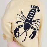 Fun Lobster Cardigan Sweater Jacket
