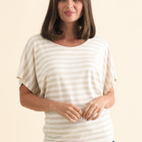 Gold Stripe Maui Tee