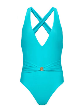 Lisa Plunge One-Piece Swimsuit