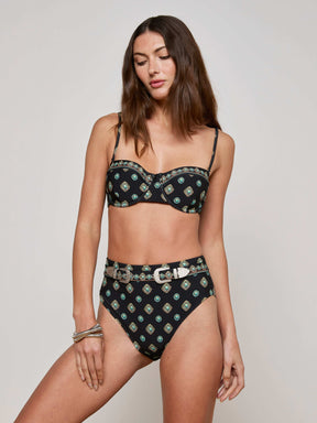 Vanessa High-Waisted Bikini Bottom