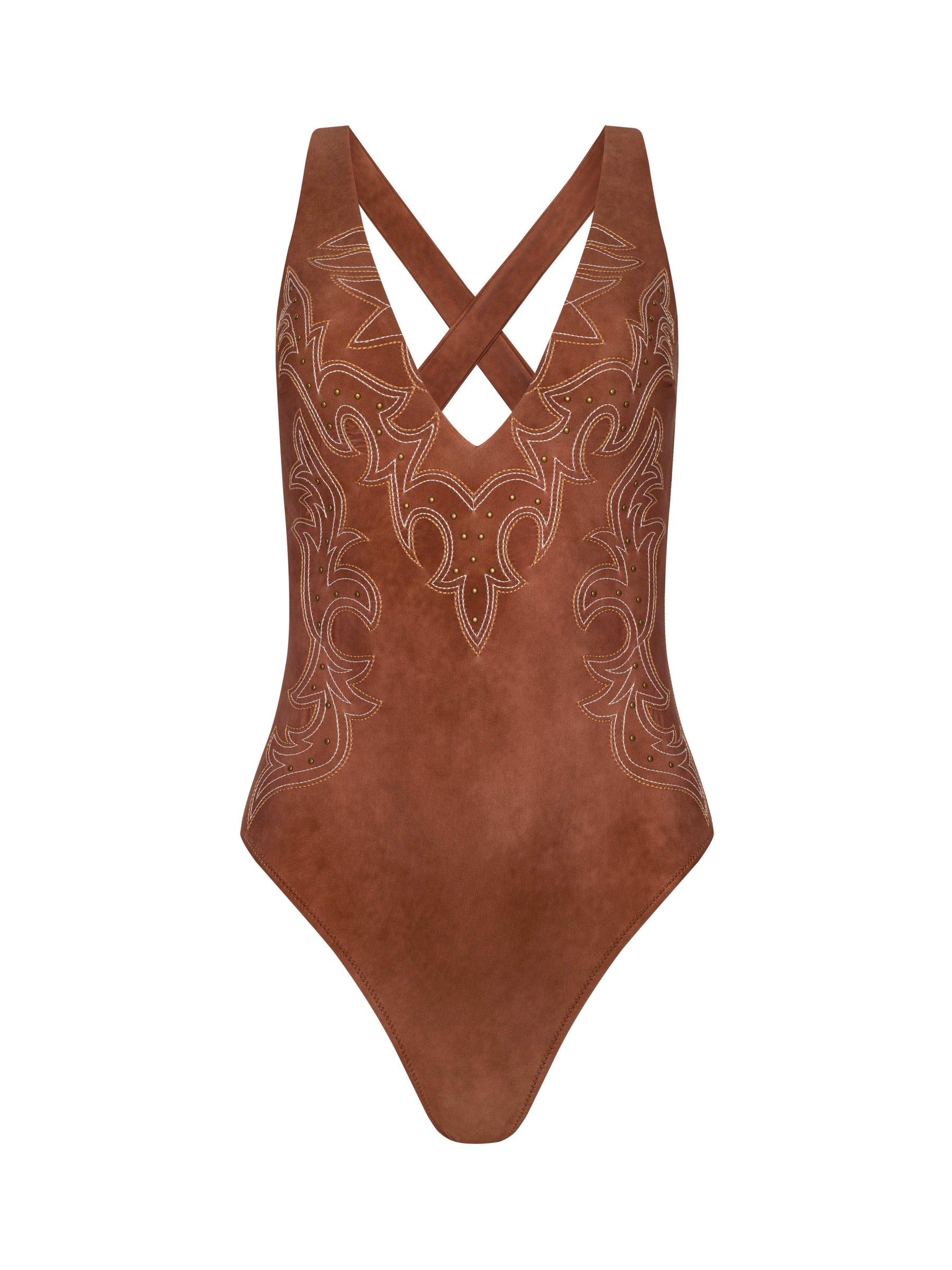 Lisa Plunge One-Piece Swimsuit