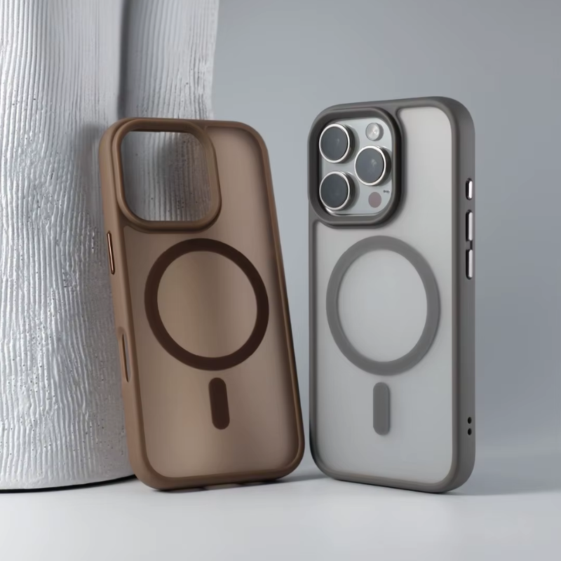 Matte Minimalist Case for iPhone with MagSafe Charging