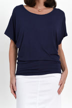 Navy Maui Tee